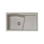 Granite Kitchen Sink Single Bowl 81X48 Metallic Moon | Faucini