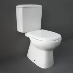 Liwa Close Coupled Water Closet P-Trap 665X365 MM SET | Rak Ceramics