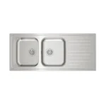 Teka Inset Stainless Steel Sink with two bowls 10119023 | Teka