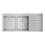 Inset PureLine Stainless Steel Sink Zenit RS15115160003 | Teka