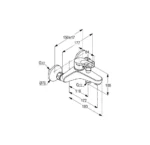 Polo single lever bath and shower mixer | Kludi Rak - Image 2