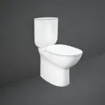 Rak-Morning Rimless Close Coupled P-Trap Alpine White