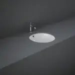 RAK-VARIANT Alpine White Under Counter Wash Basins 360 x 360 mm