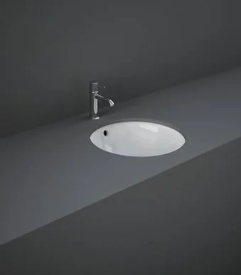 RAK-VARIANT Alpine White Under Counter Wash Basins 360 x 360 mm